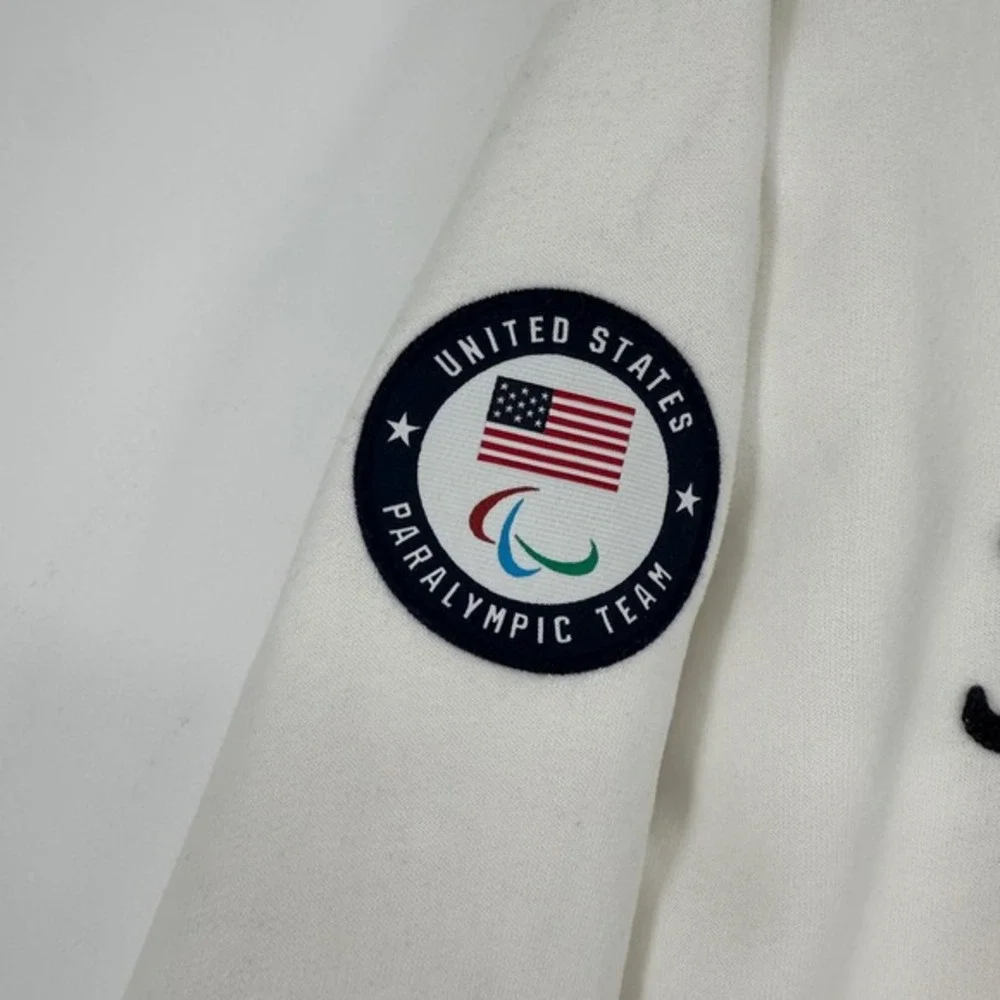Polo Ralph Lauren Team USA Paralympic Team 2020 Sweatshirt White Medium Olympics
